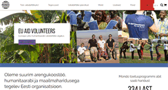 Desktop Screenshot of mondo.org.ee