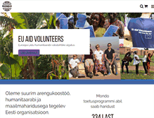 Tablet Screenshot of mondo.org.ee